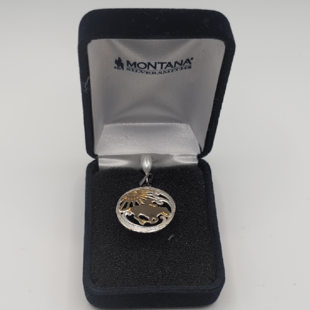 Montana Silversmiths Gold And Silver Pendant 29$